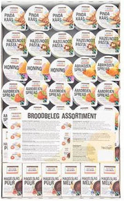 Van Oordt - Fairtrade - Broodbeleg assortiment - 74 x 15 gram