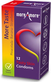MoreAmore - Condoom Tasty Skin 12 st.