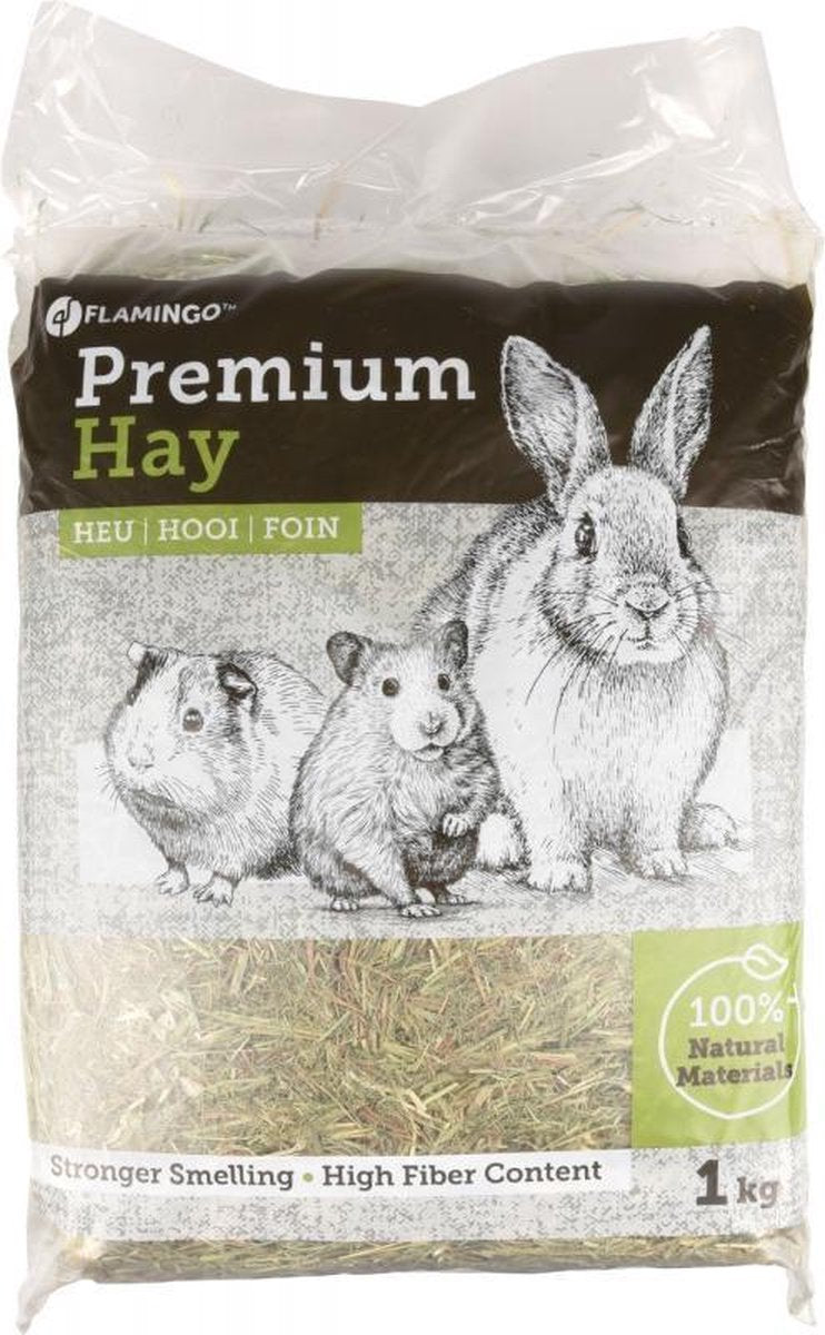 Flamingo Weidehooi Premium Natuur 1Kg/30Ltr