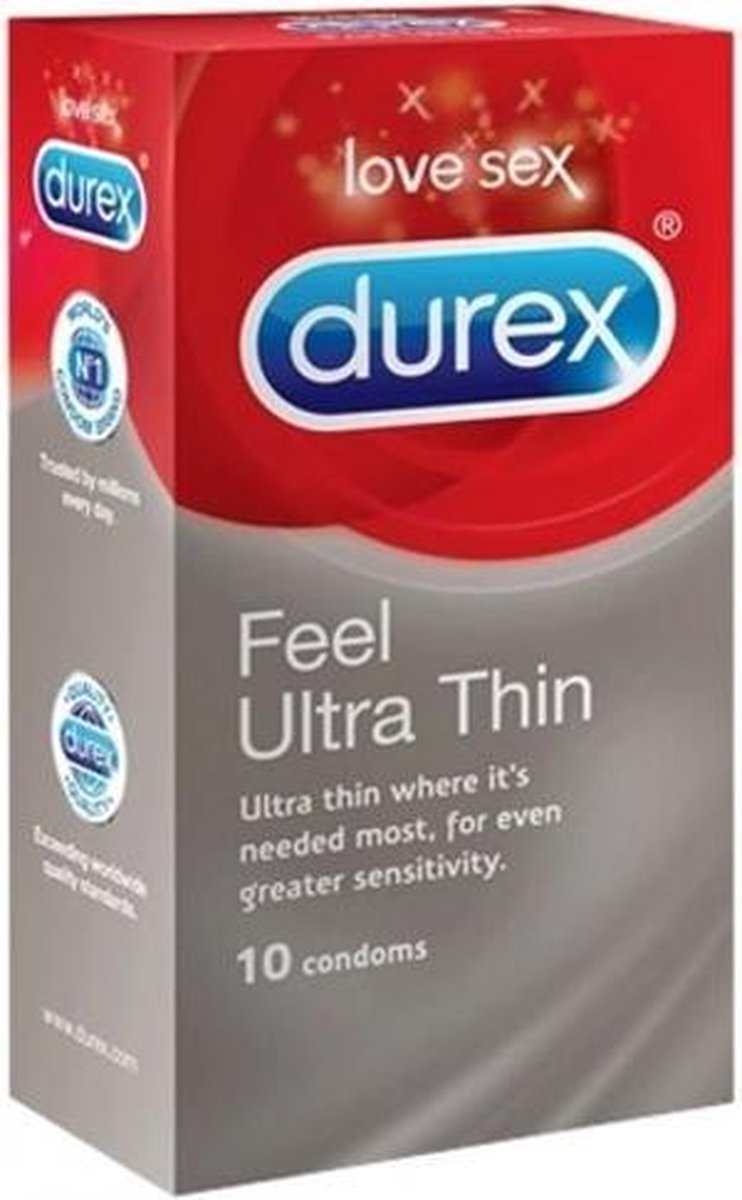 Durex - Feel Ultra Dun condooms 10 stuks