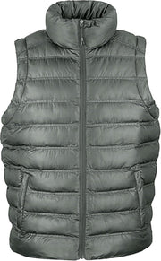 Result Bodywarmer Waterafstotend - Winddicht Kleur Grijs Maat S