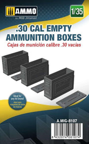 Mig - 1/35 .30 Cal Empty Ammunition Boxes (1/21) * - MIG8107 - modelbouwsets
