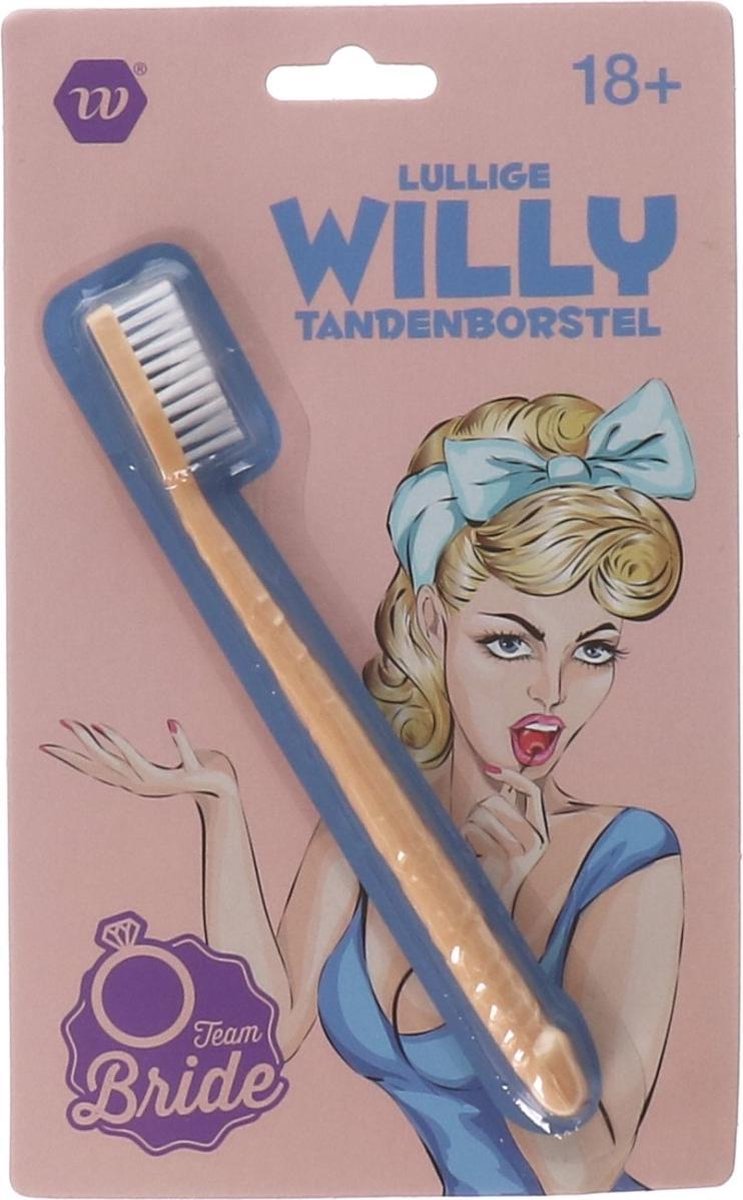 Tandenborstel willy 18 cm lang