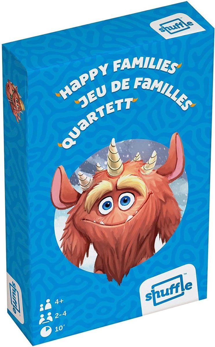 Monsters - Kwartet - Kaartspel