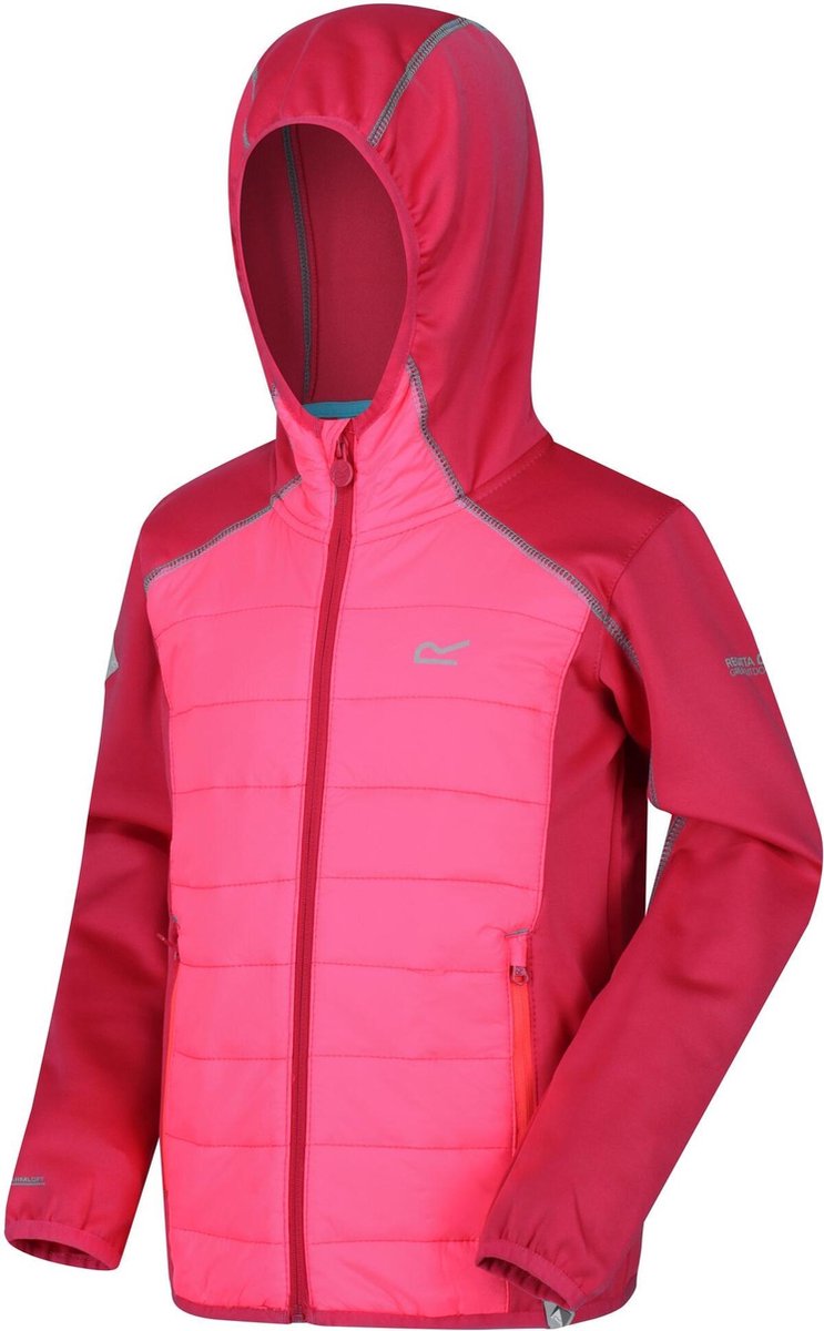 Regatta-Kielder IV Hybrid-Outdoorjas-Unisex-MAAT 104-Roze