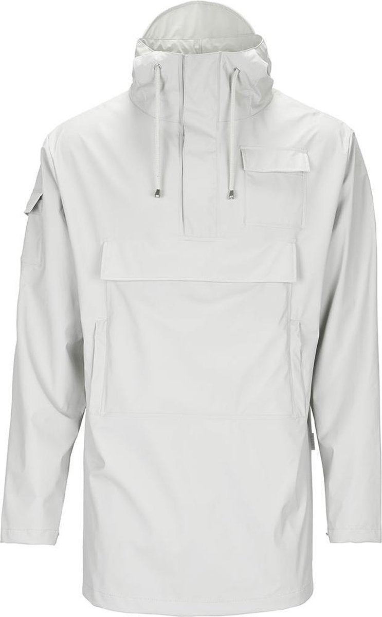 Rains Regenjassen Camp Anorak Grijs Maat:XXS/XS
