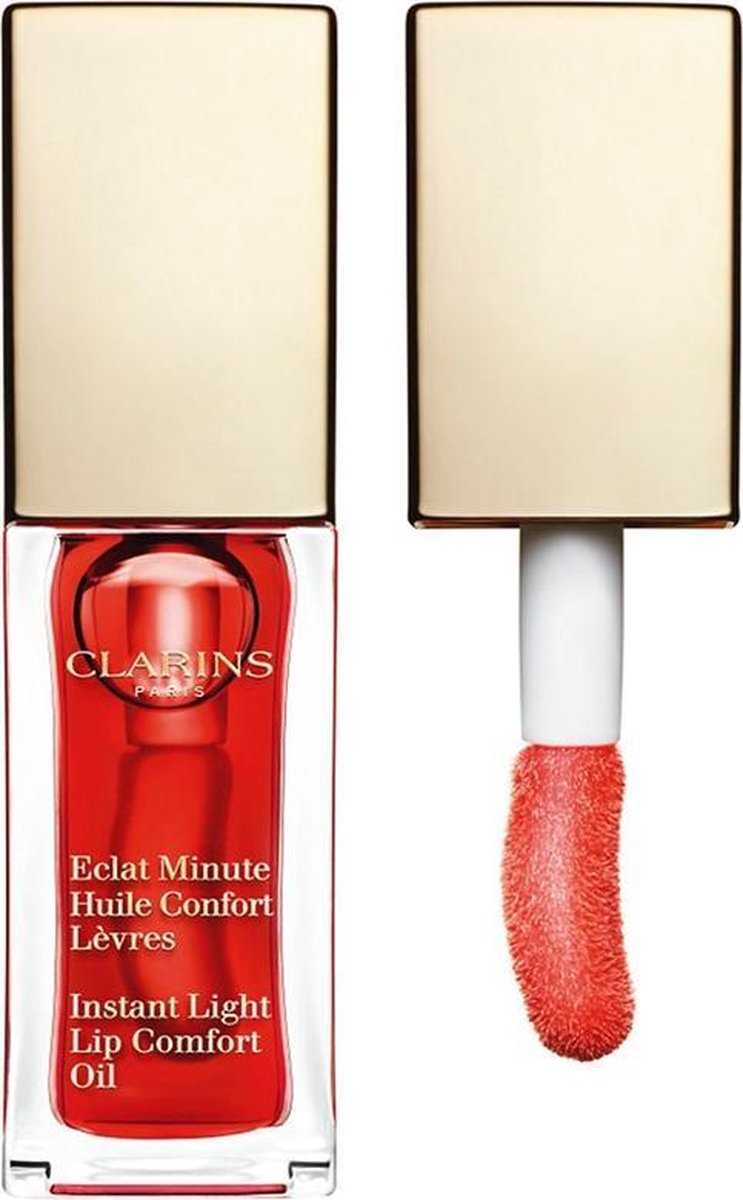 Clarins Eclat Minute Huile Confort Lèvres Lipgloss - 03 Red Berry - 7 ml