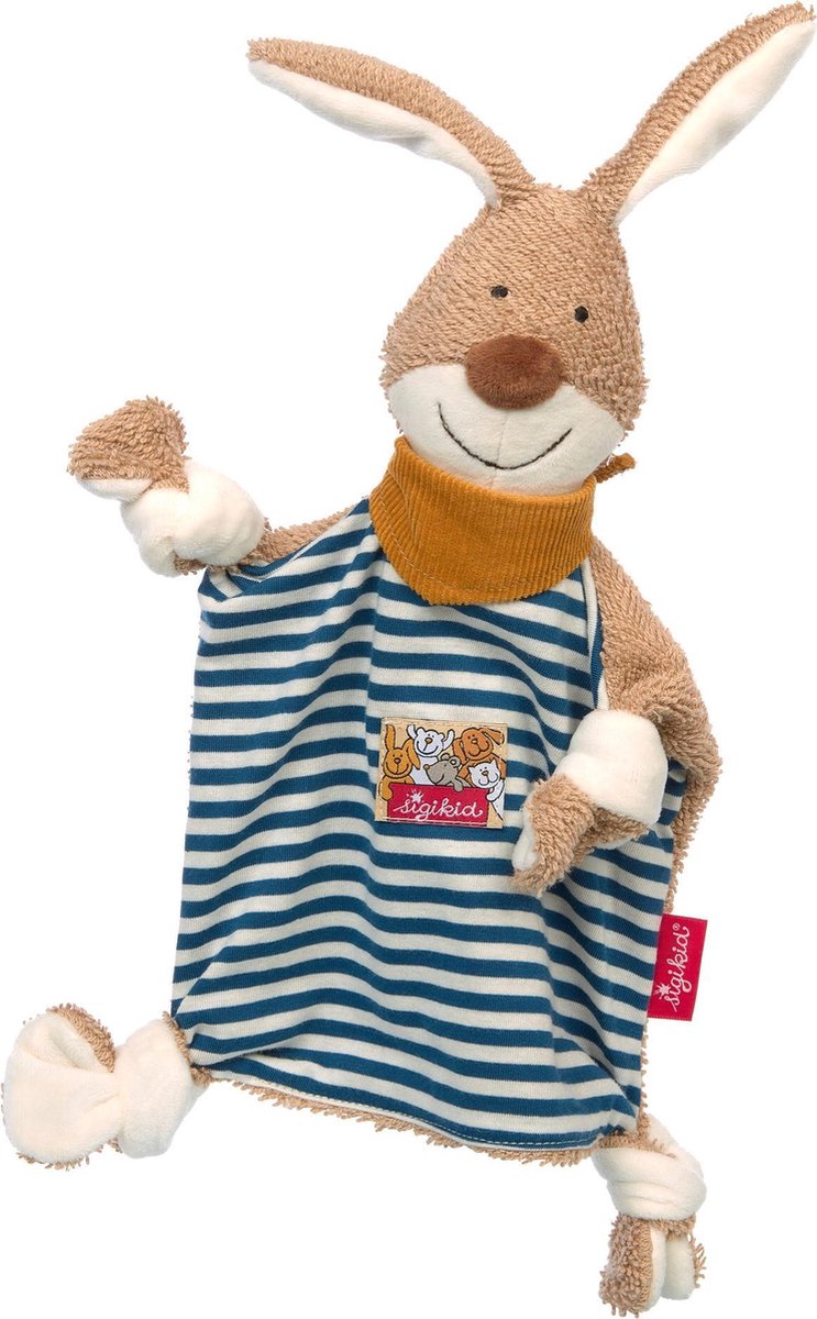 sigikid Knuffeldoek Haas