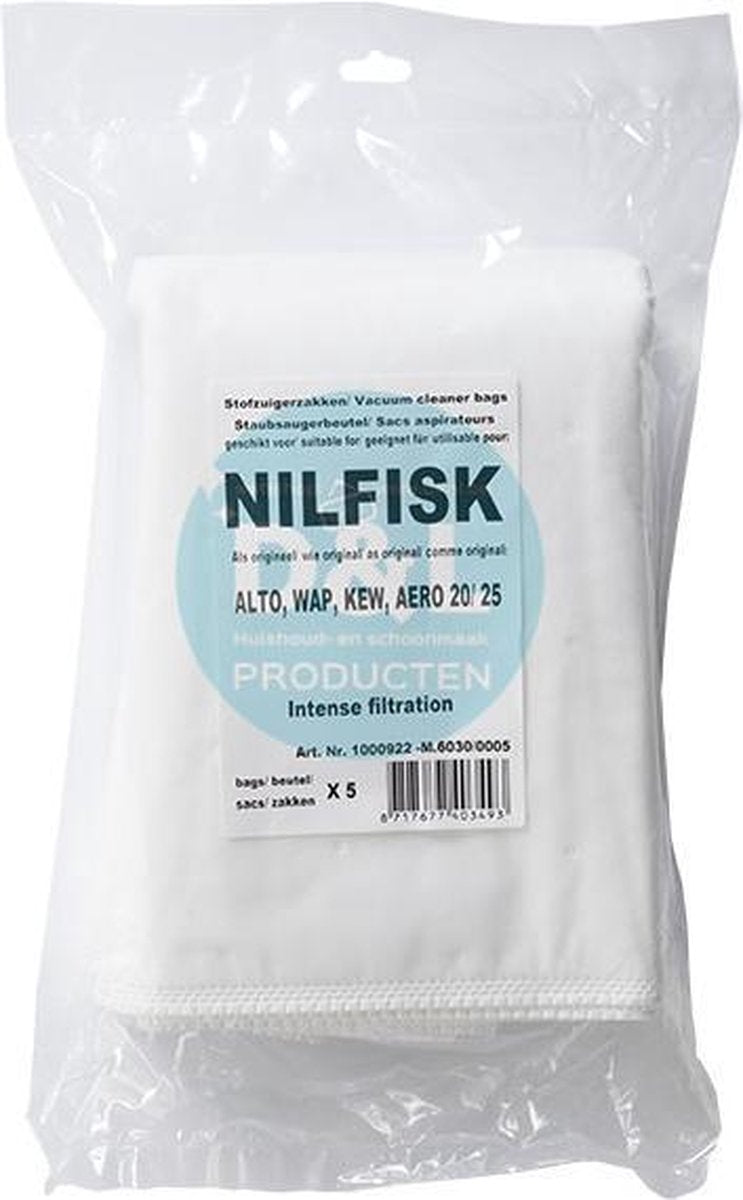 Nilfisk Alto Wap Kew Aero 20/25 (5 stuks)