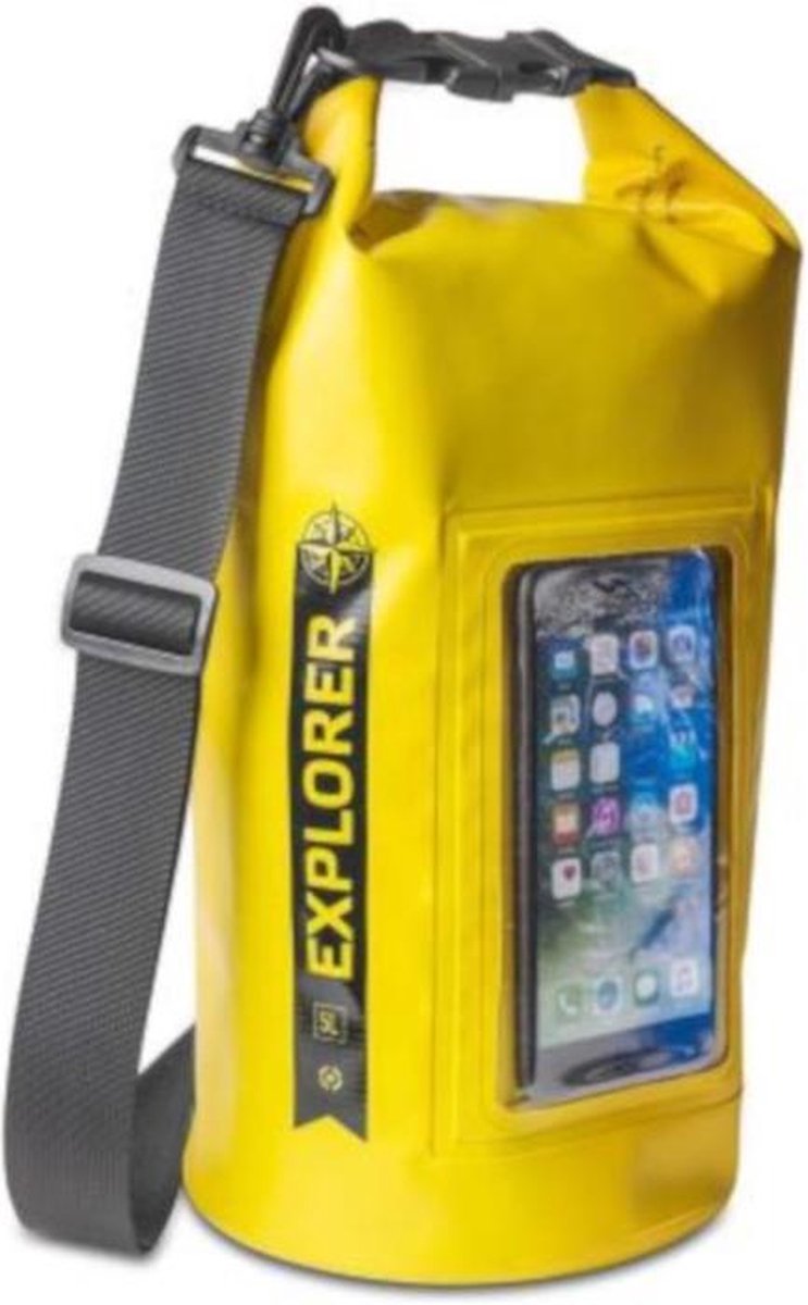 Celly Drybag Explorer 5 Liter 17 X 38 Cm Pvc Geel