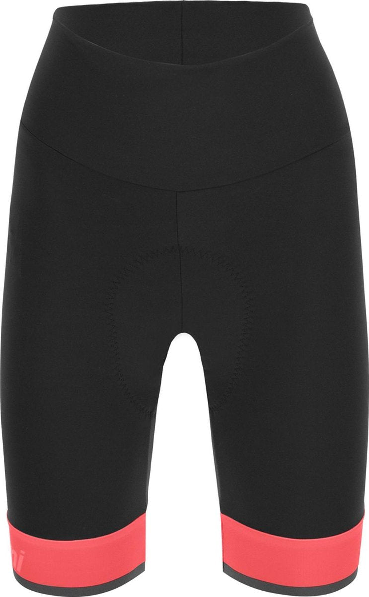 Santini Santini Giada Lux Fietsbroek - Maat XL  - Vrouwen - zwart - roze