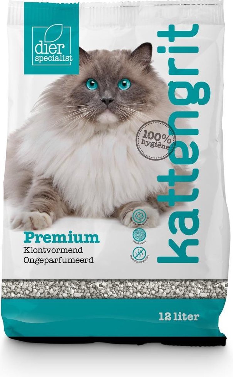 Dierspecialist Premium - Kattenbakvulling - 12 l