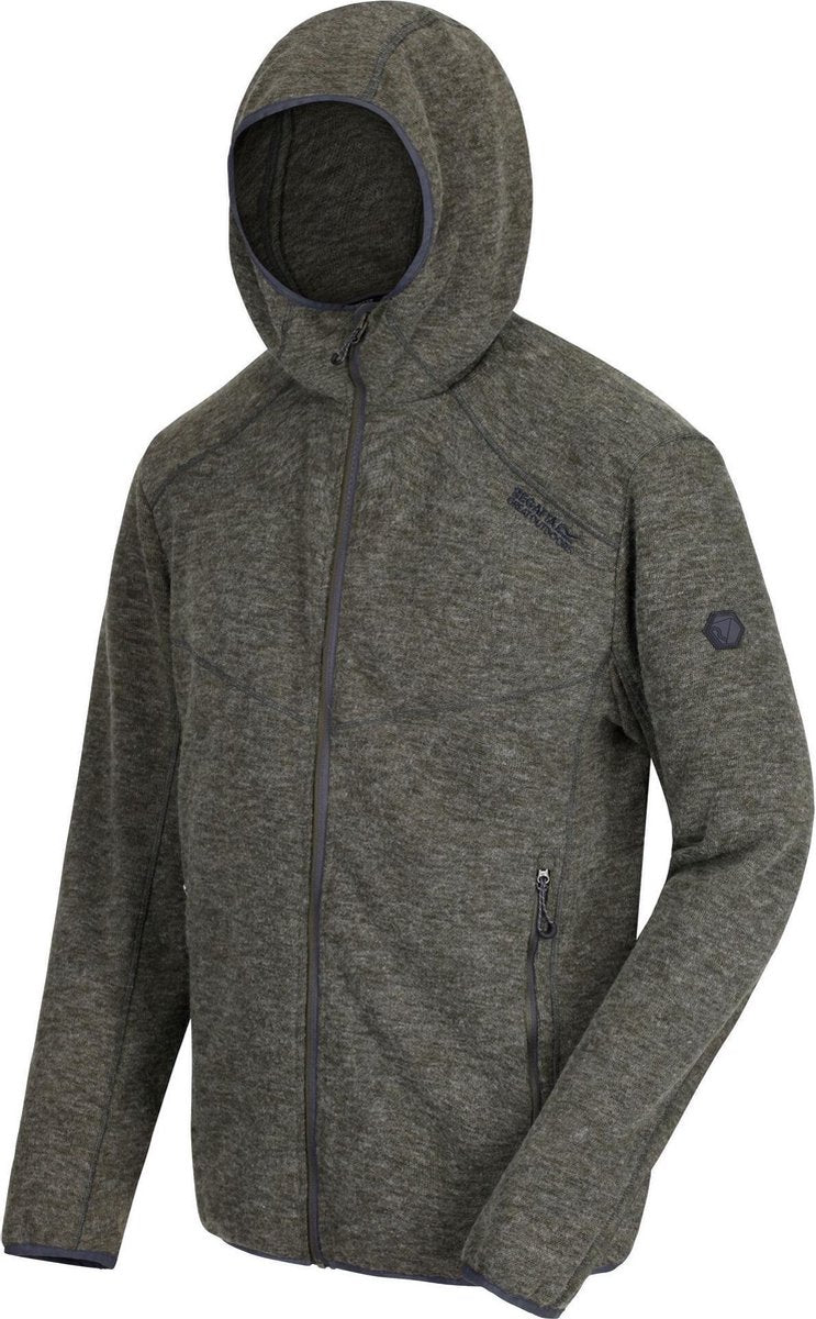 Regatta Fleecejas Luzon Heren Polyester Donkergrijs Maat Xxl