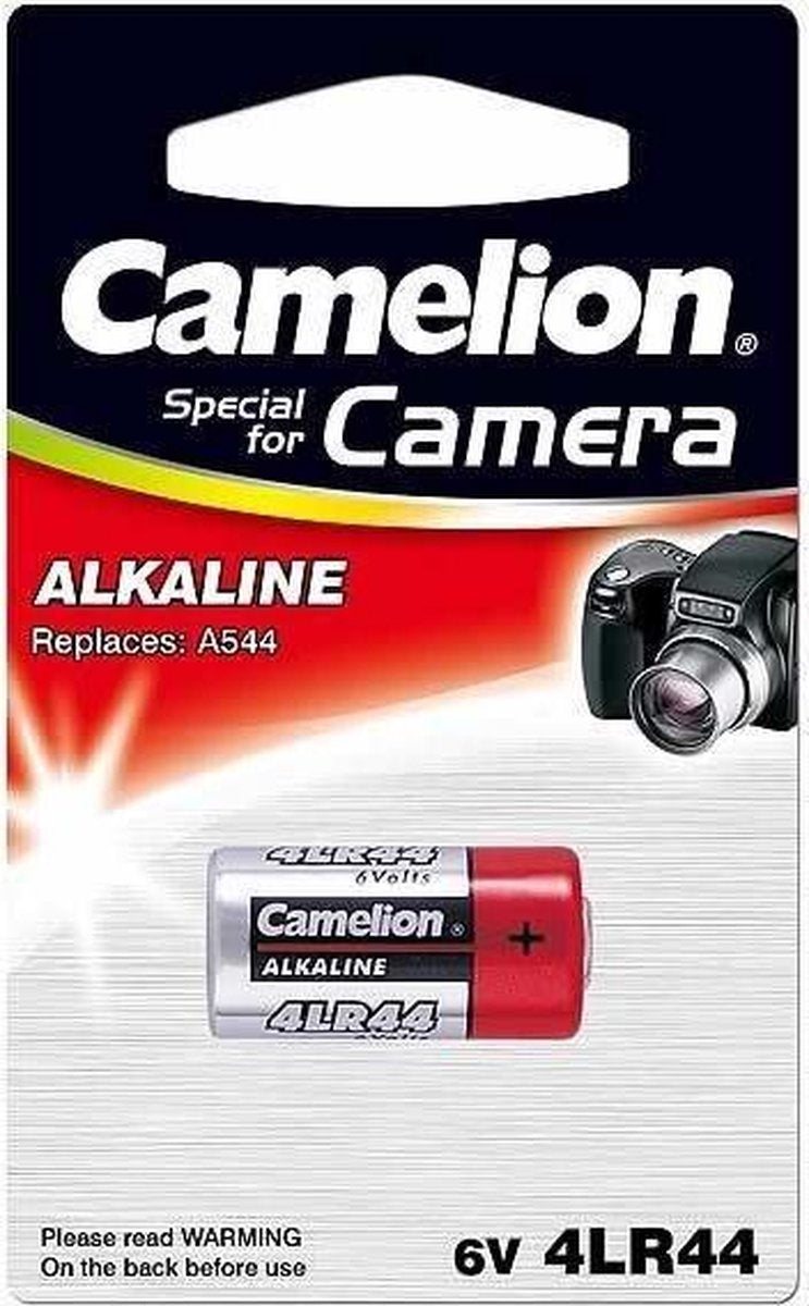 Camelion 4LR44 Alkalische Mangaanbatterij (1 Blisterverpakkingen) 4260033153456