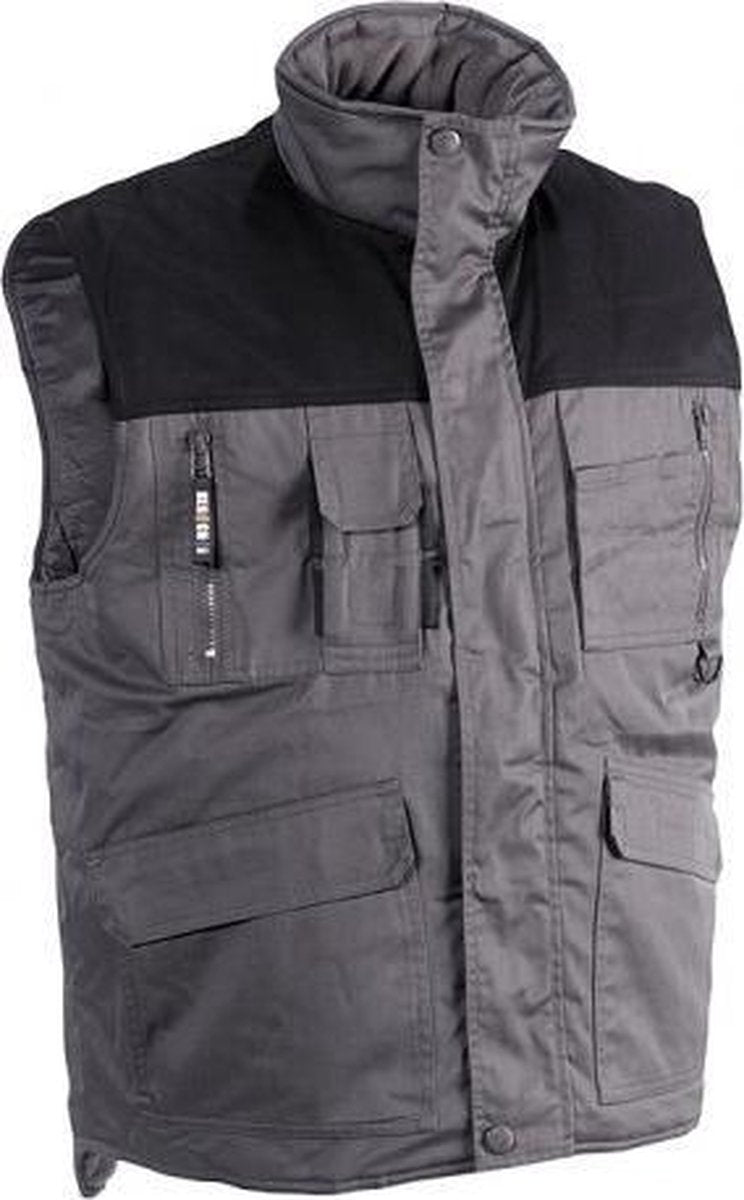 Herock DONAR Bodywarmer Grijs/ZwartXXL
