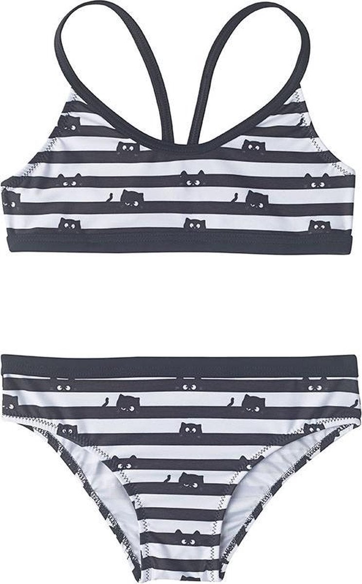 Slipstop Bikini Sneaky Donkerblauw/wit Meisjes Maat 110