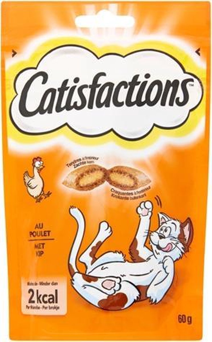 Catisfactions kip - 60 gr - 1 stuks