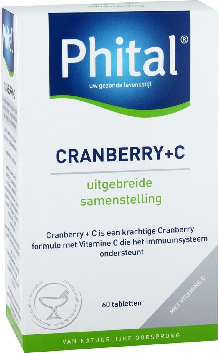 Phital Cranberry + C Tabletten 60 st