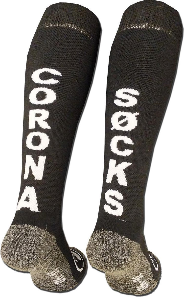 CORONA SØCKS Sportsokken Zwart
