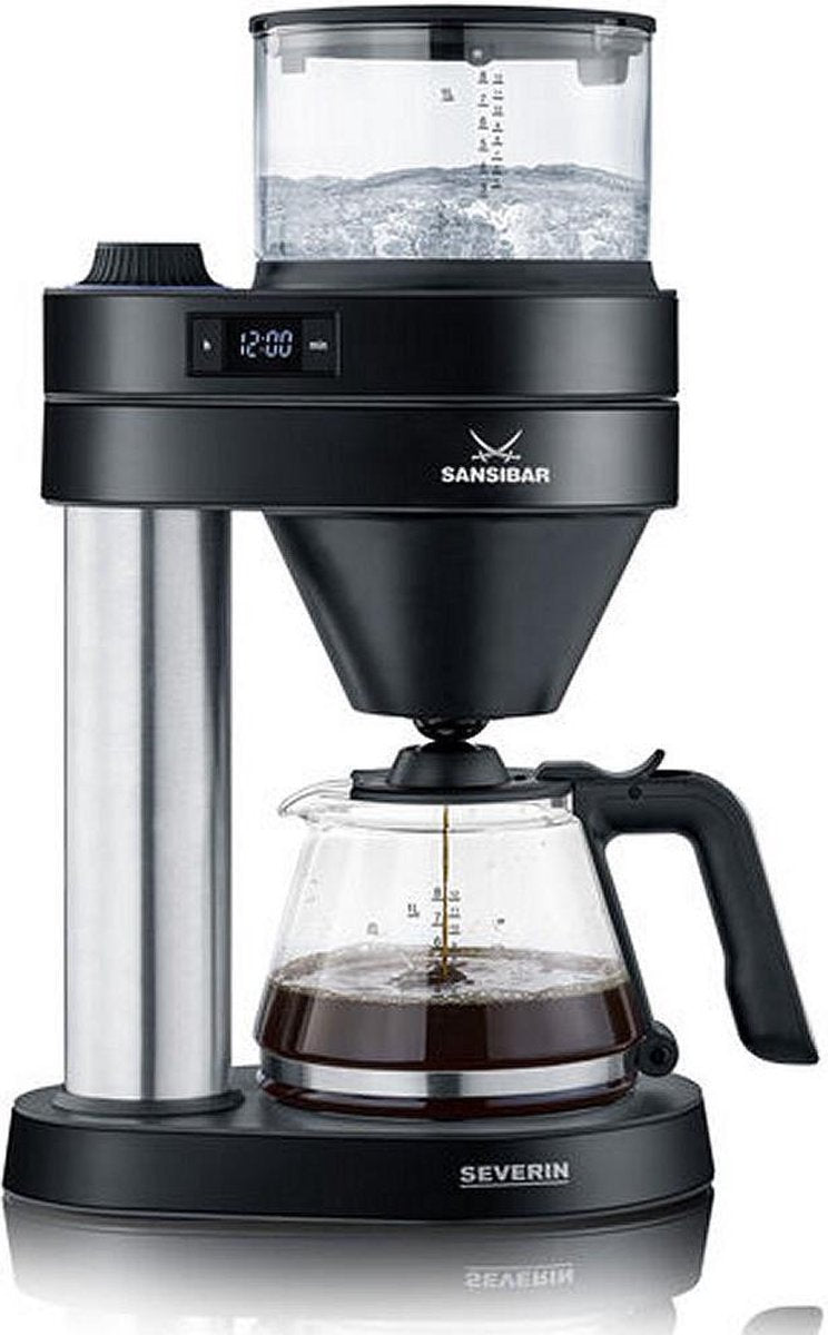 Severin KA9583 Caprice 800 Plus Sansibar Limited Edition Koffiezetapparaat Zwart