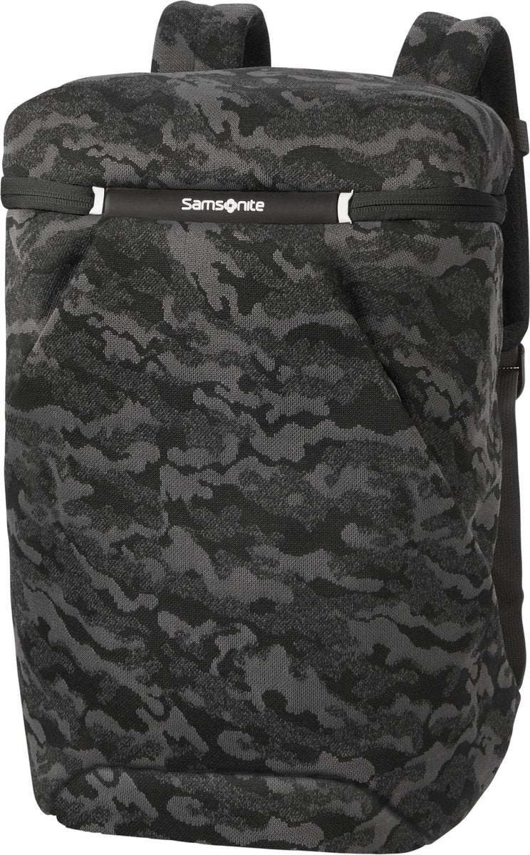 Samsonite Rugzak Met Laptopvak - Neoknit Laptop Backpack M Camo Black
