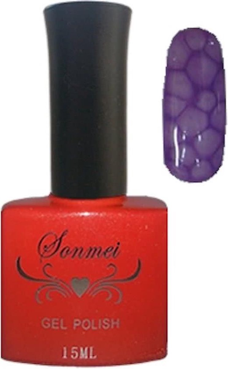 Snake Skin Gel Nagellak Paars
