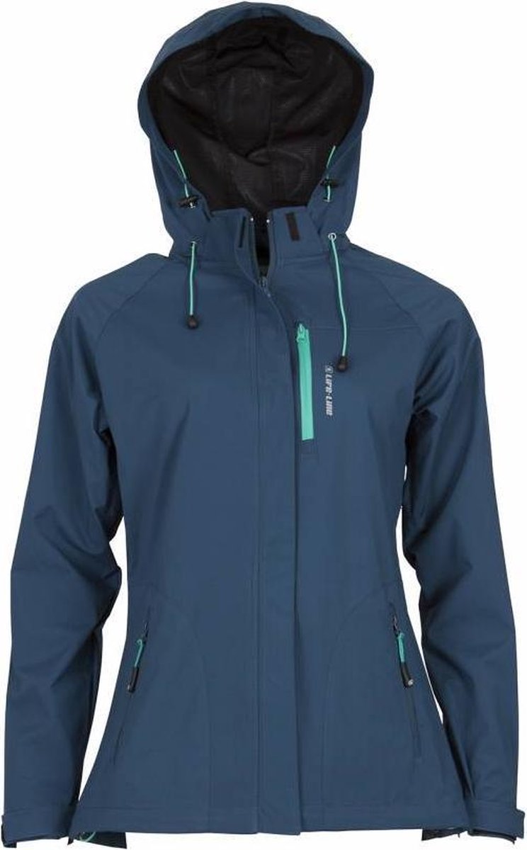 Life-Line Servina Softshell Jas Dames Petrol