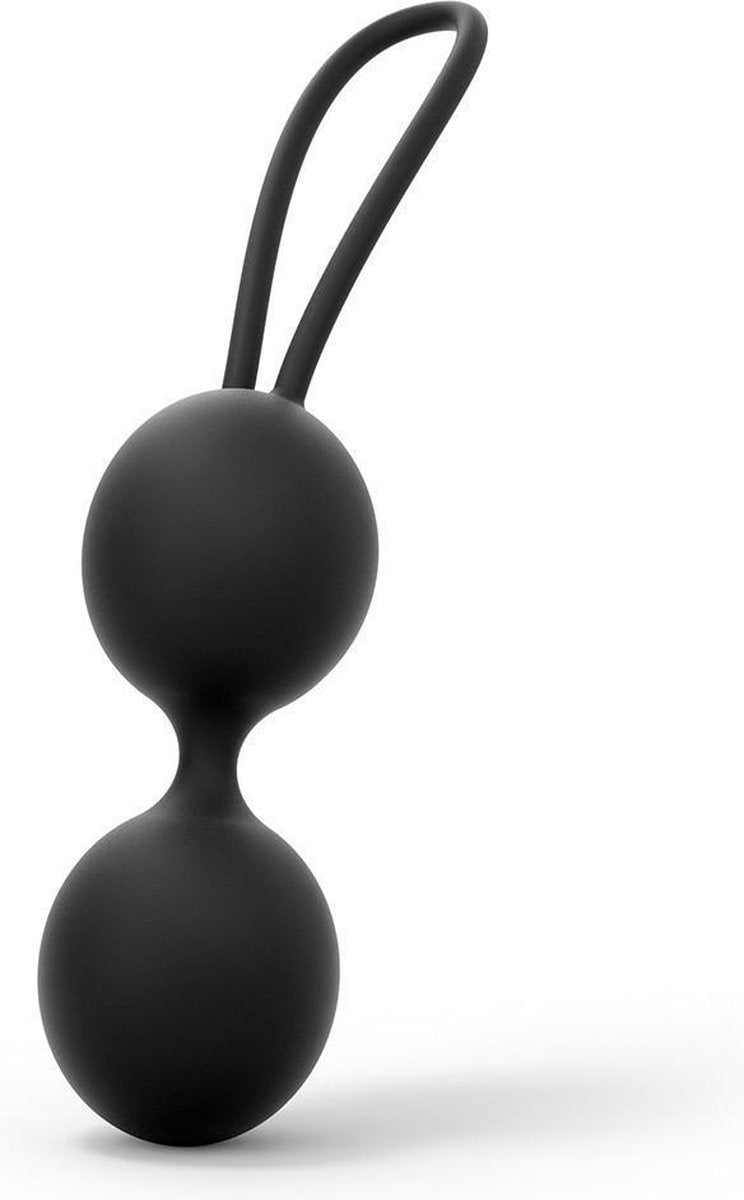 Dorcel Dual Balls Vaginale Balletjes voor bekkenbodem training - zwart