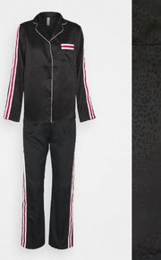 LINGADORE SPORTY Black Satijn pyjama set maat S