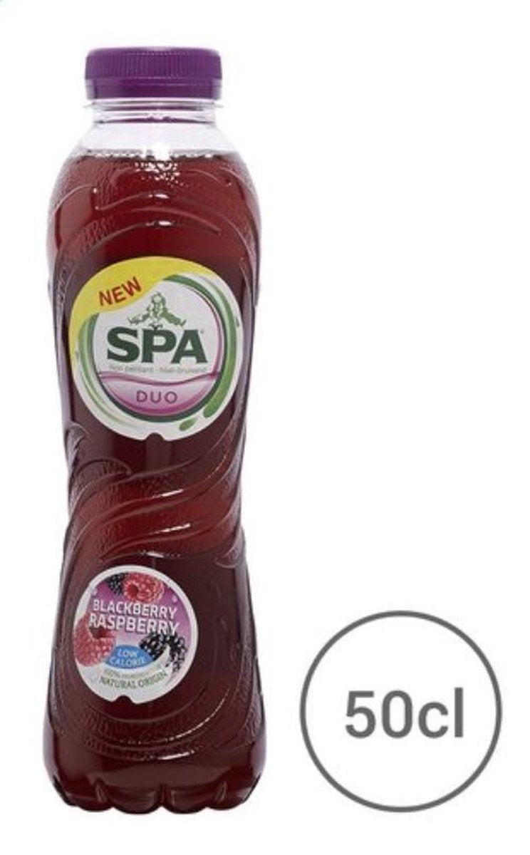 Spa duo blackberry raspbery pet 50 cl