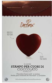 Chocolade mal hart 6.79 x 6.64 cm - Decora