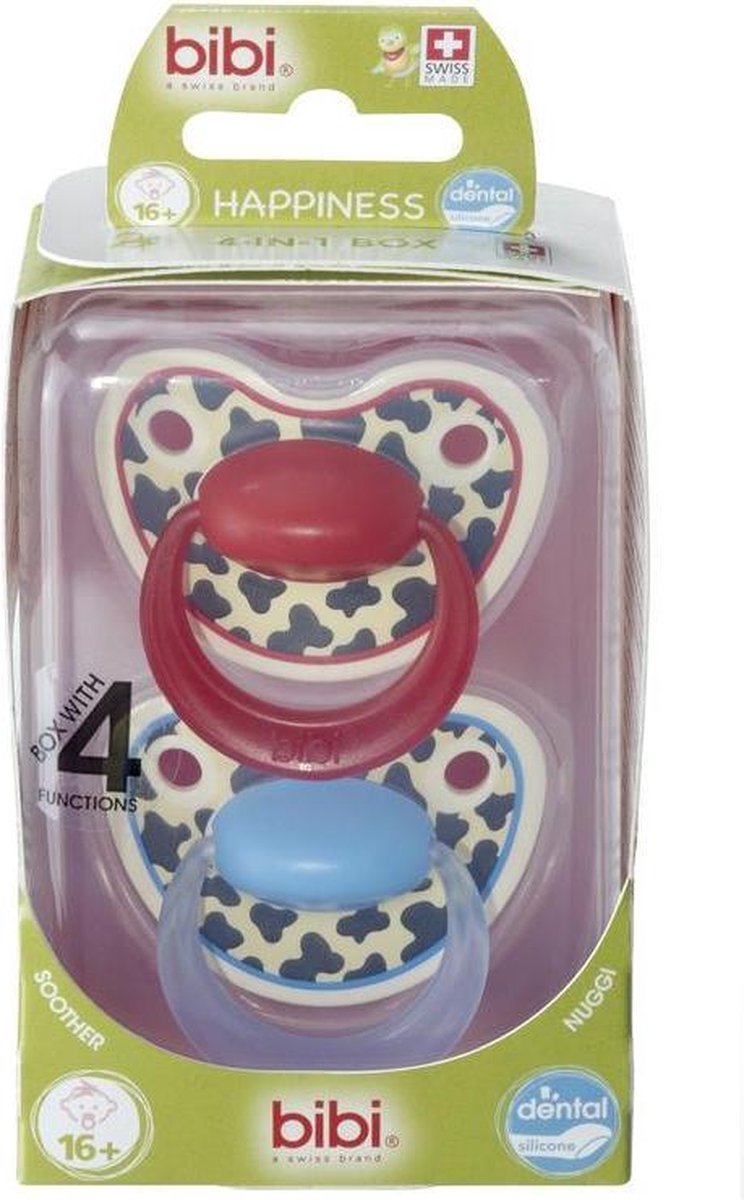 Bibi Happiness Duo Premium Tiger Swiss 16+ Rood/Roze