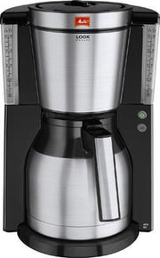 Melitta Look IV Therm DeLuxe - Filter-koffiezetapparaat - Zilver