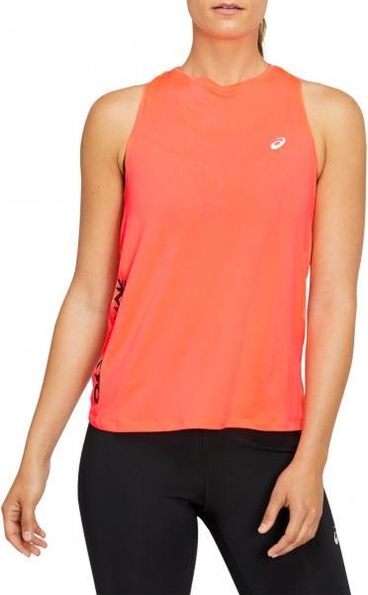 ASICS Future Tokyo Tank Dames - Rood / Zwart - maat S