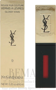 Yves Saint Laurent Rouge Pur Couture Vernis A Levres - 09 Rouge Laque - Lipgloss