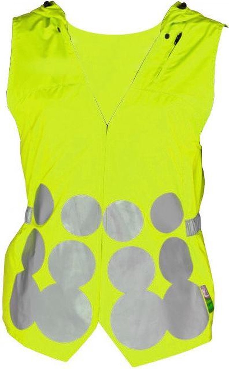 L2s Veiligheidshesje Mira Unisex Geel Maat L