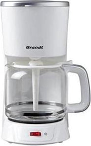 Brandt CAF1318S Vrijstaand Filterkoffiezetapparaat 1.8l 18kopjes Zilver