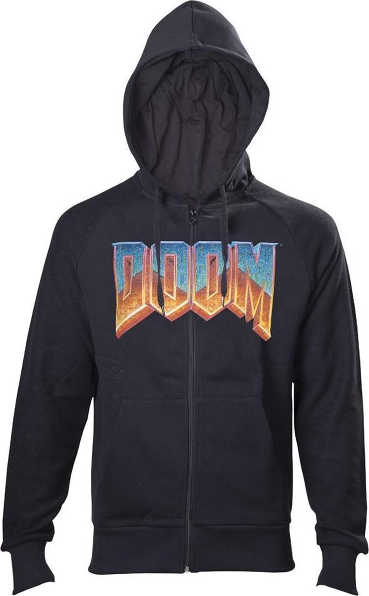 DOOM - Heren hoodie vintage logo - 2XL