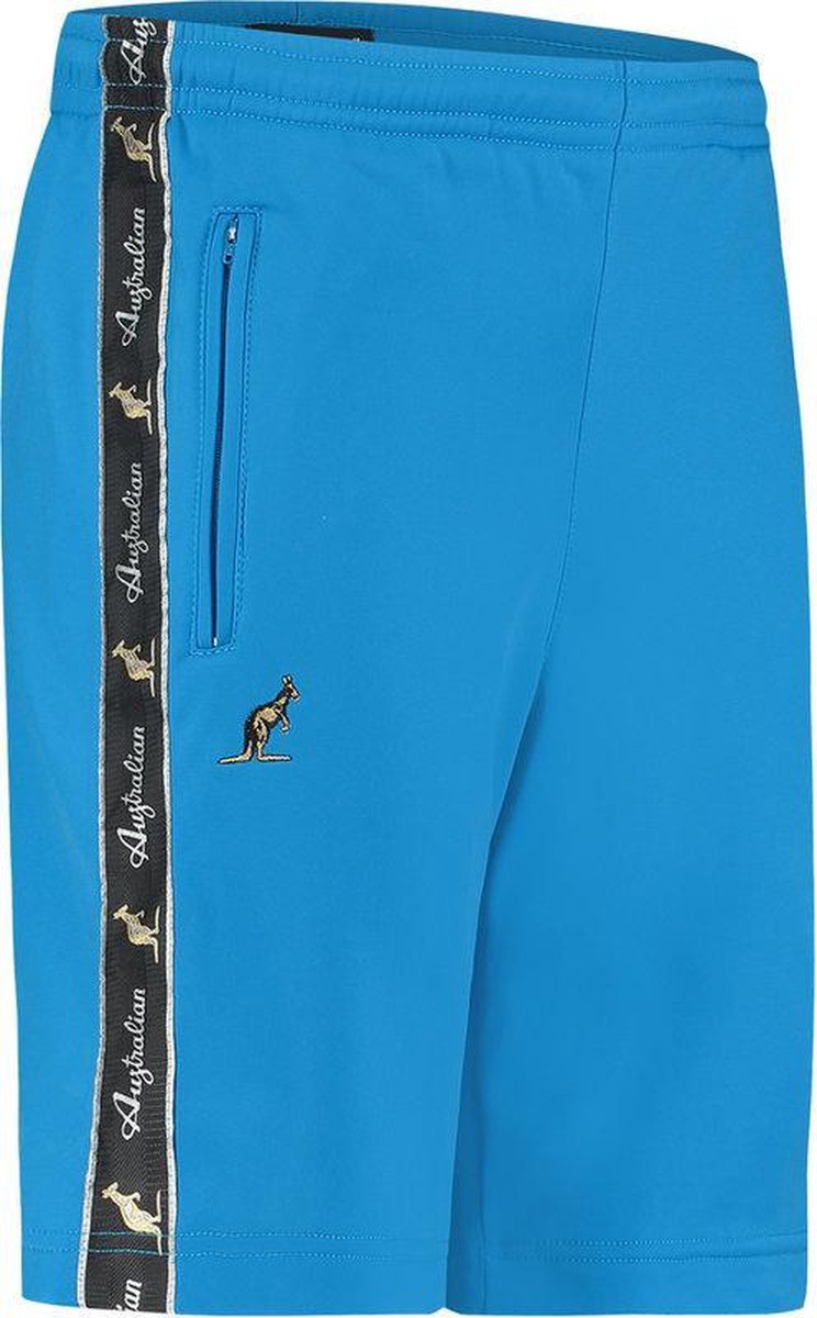 Australian bermuda triacataat met zwarte bies blauw maat M