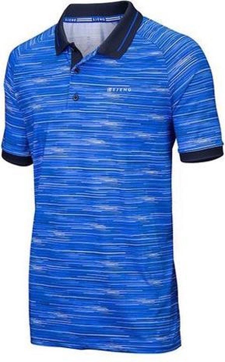 Sjeng Sports Sportpolo - Maat L  - Mannen - blauw