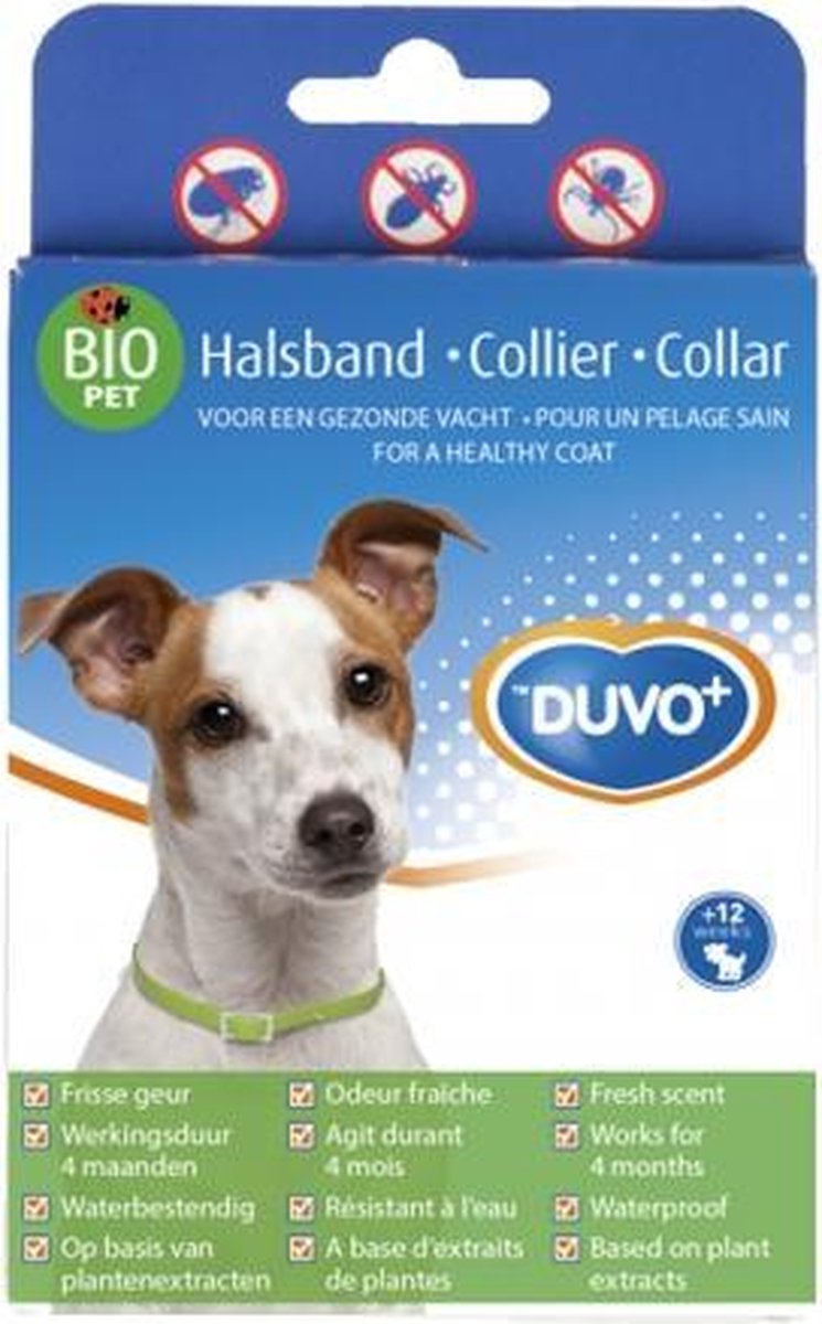 Bio anti vlooienhalsbad Bioligisch voor honden vanaf 12 weken