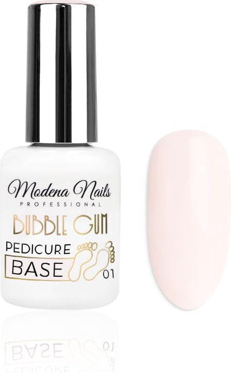 Modena Nails Pedicure Base Bubblegum 15ml. - 01
