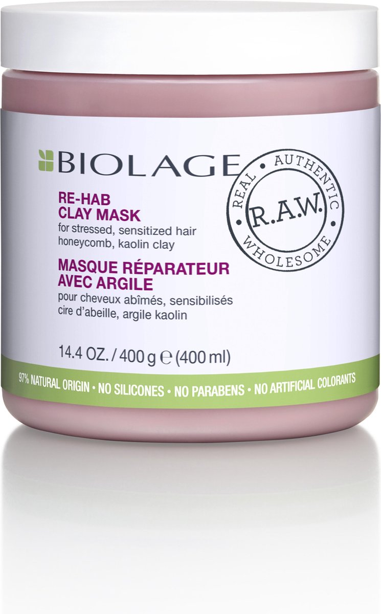 Matrix Biolage R.A.W. Re-Hab Mask haarmasker Unisex 400 ml