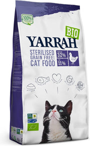 Yarrah cat sterilised grain free kattenvoer 700 gr