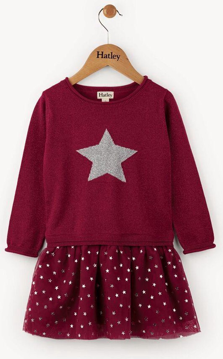 Hatley Jurk Raspberry 98