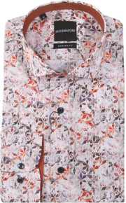 Dutch Bastard Lange mouw Overhemd - 69102-505 Rood (Maat: XXXL)