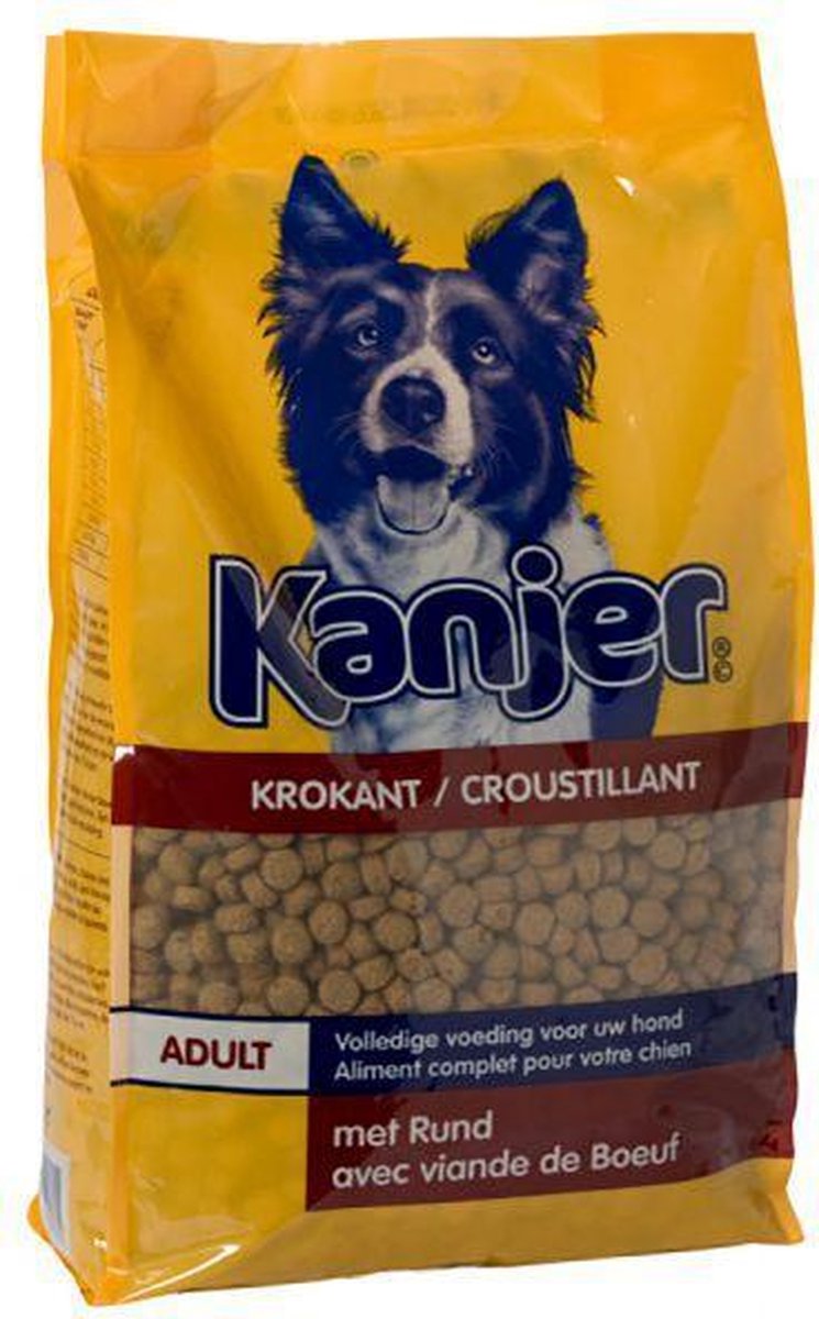 4 kg Kanjer croc hondenvoer