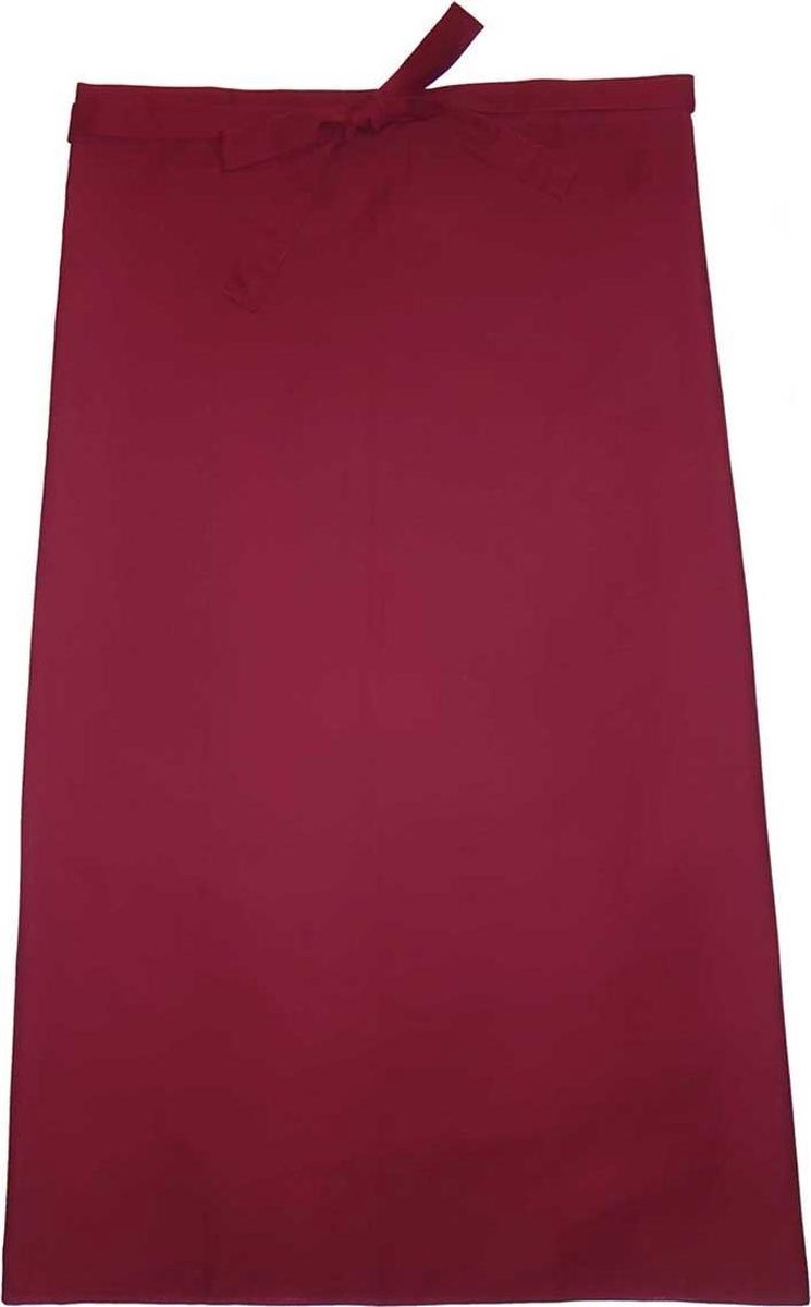 Homéé - Kokssloof |rood | 65% Polyester 35% Katoen 240g. p/m² | set van 2 stuks |100x100cm