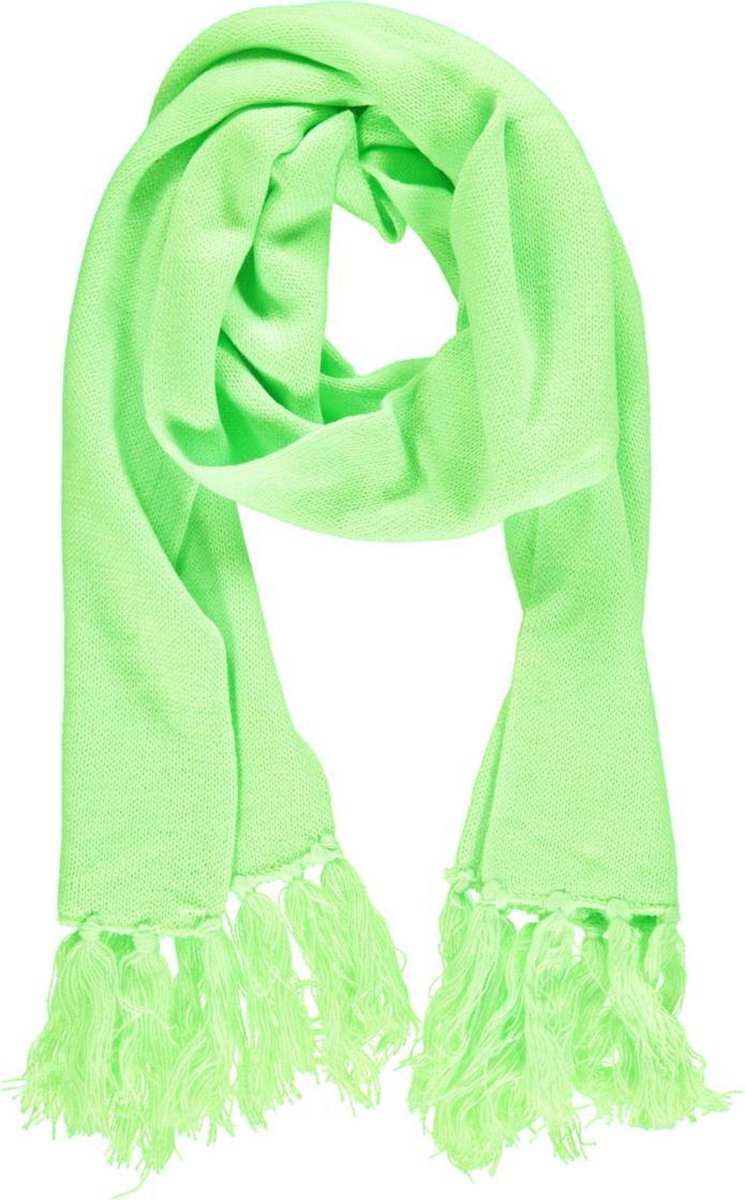 Sjaal Fluor Groen| One Size | Verkleedaccessoires