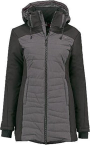 Kjelvik dames winterjas Chrysta softshell antraciet parka - maat 42